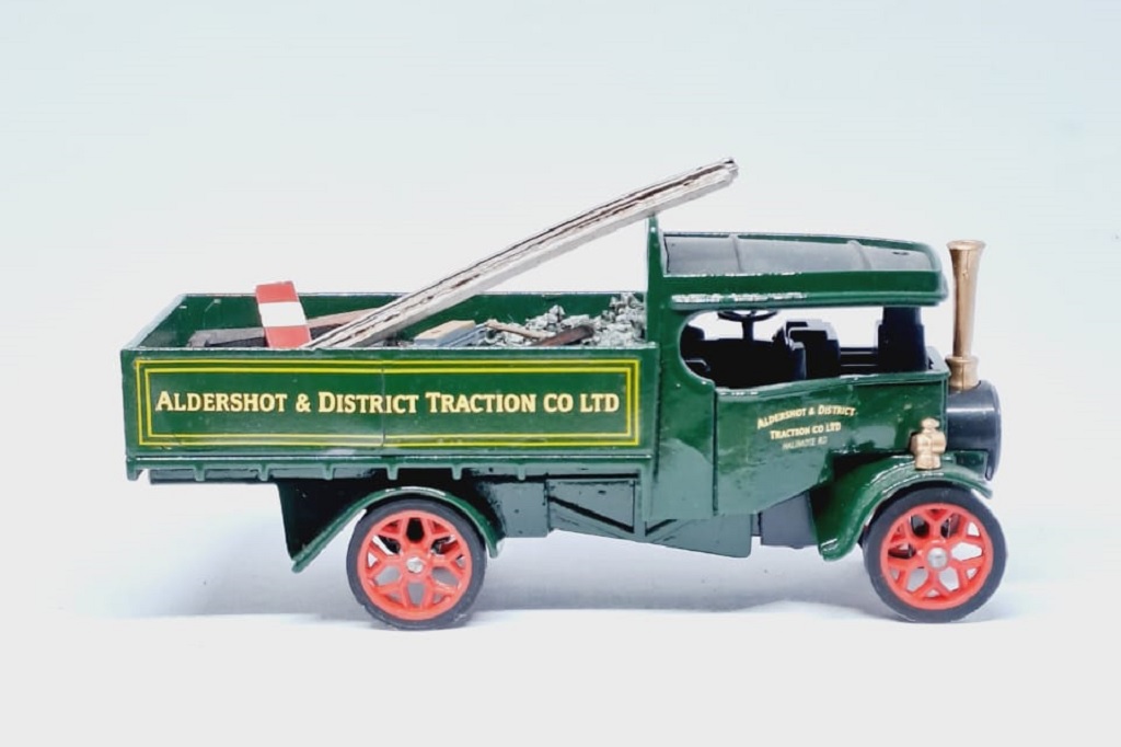 No.18; Ruth; Lorry with Railway Load; 1922 Foden Steam Wagon